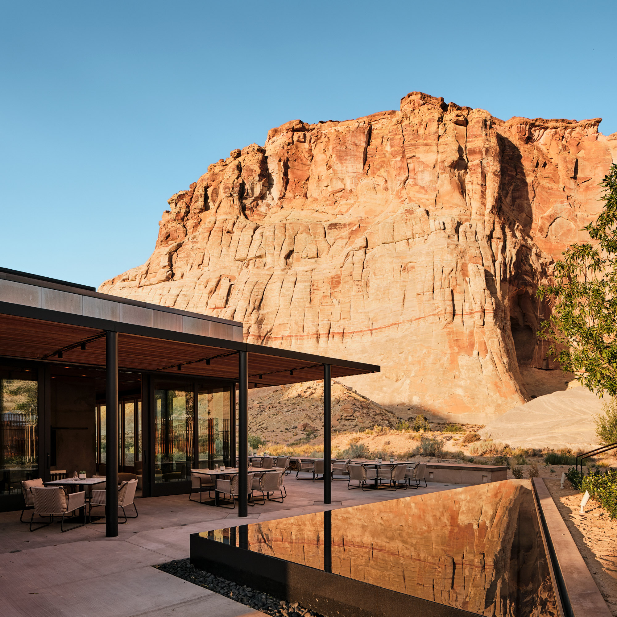 Amangiri, USA – Camp Sarika Restaurant Outside Patio