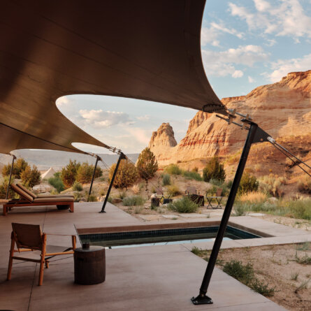 Amangiri, USA – Camp Sarika Pavilion Outdoor Terrace