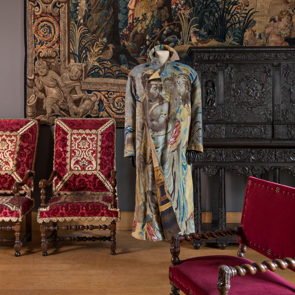 Dries Van Noten Louvre Couture ©Nicolas Matheus