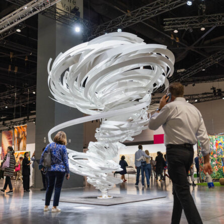 ABMB24, Meridians, Galerie Thomas Schulte, Alice Aycock, Public