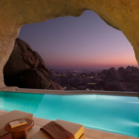 Saudi Arabien Desert Rock Villa