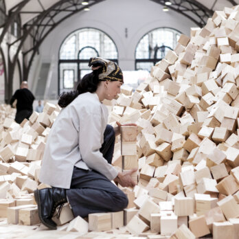 Lina Lapelyte im Hamburger Bahnhof 1 Lina Lapelyte im Hamburger Bahnhof 1