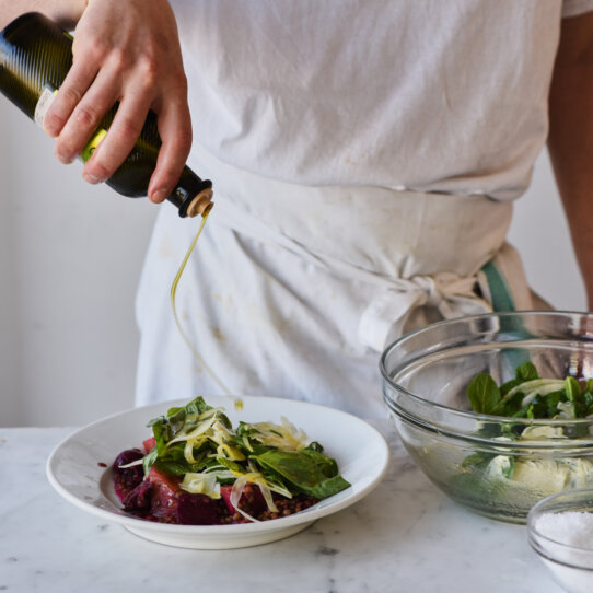 Salat mit Rote Bete Salat mit Rote Bete