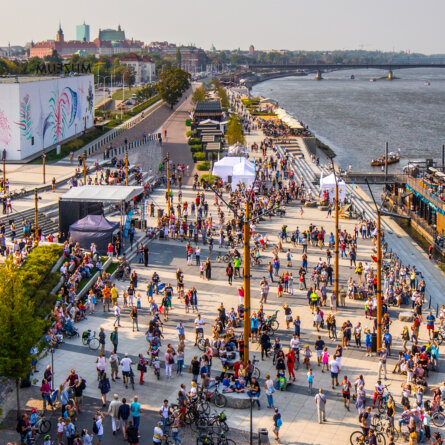 Weichsel Ufer Warschau-3