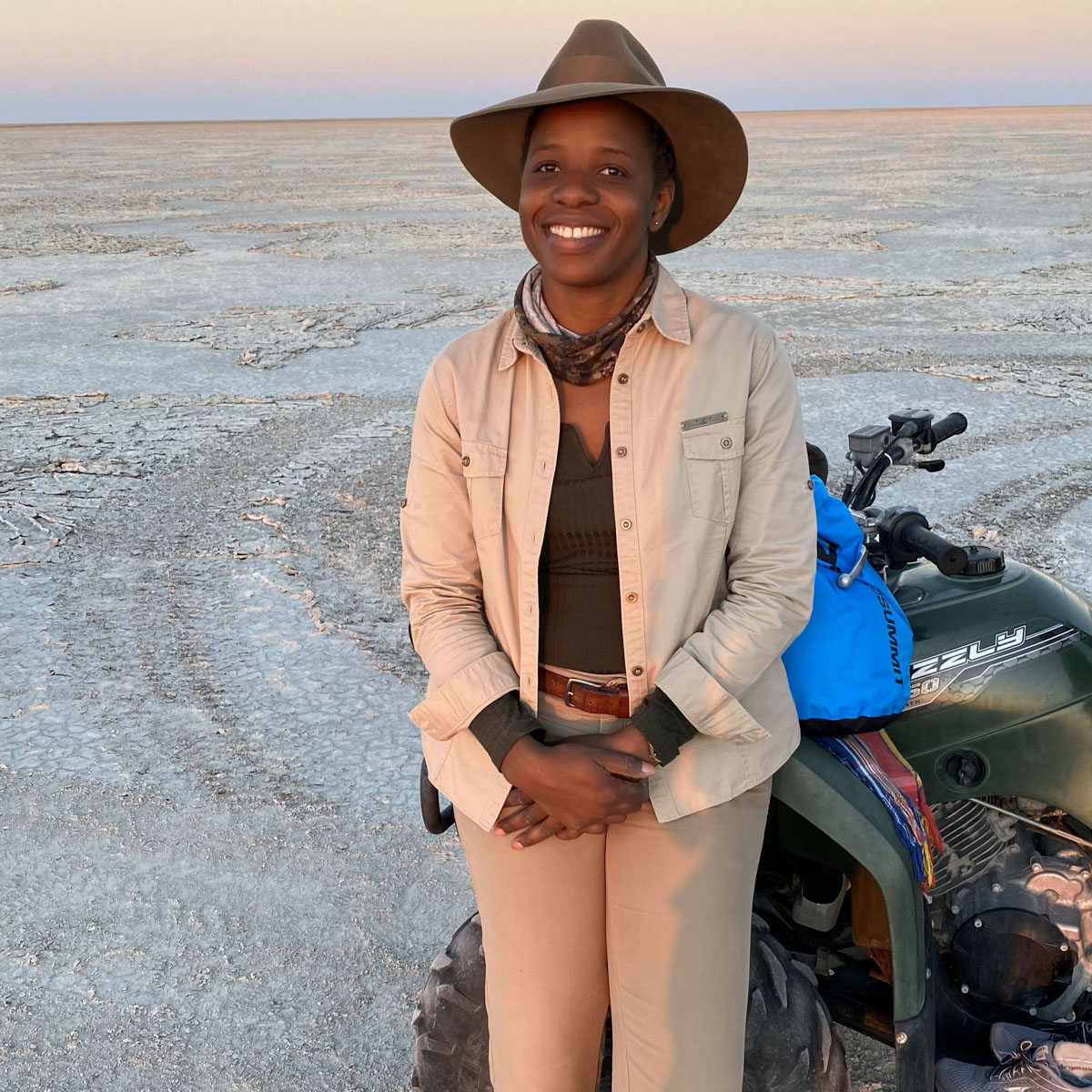 Frauen Safari Guide Linda