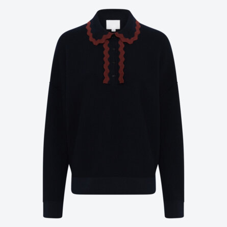 chemise maille col croquet Molli-1