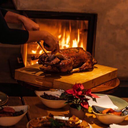 Gänseessen im Café am Neuen See-1