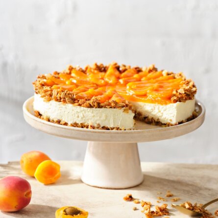 Granola-Aprikosen-Torte ©Manuela Rüther