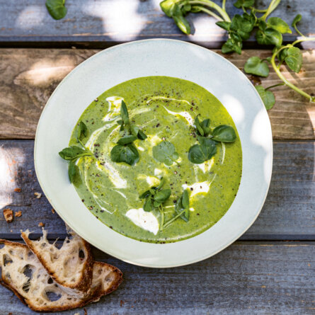 Brunnenkresse Suppe
