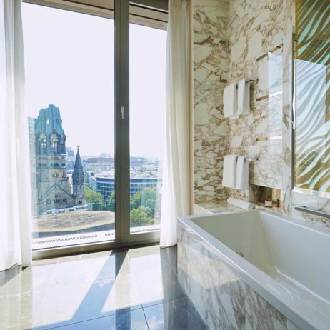 Luxus Hotel Waldorf Astoria Berlin Charlottenburg Badezimmer