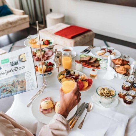 Luxus Hotel Waldorf Astoria Berlin Frühstück