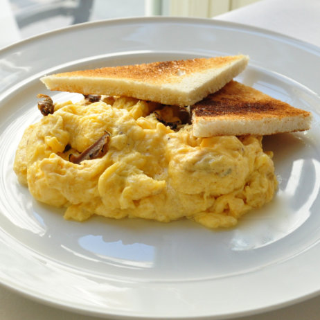 Kaffeehaus Grosz Berlin Frühstück Trüffel Rührei