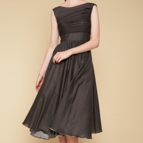 Eclectic Fashion Shop Zürich dunkelgraues Kleid