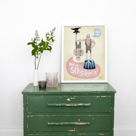 Skrive-Poster-So-Strong-Original