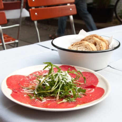 Nudo italienisches Restaurant Kreuzberg Lausitzer Platz Carpaccio