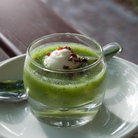 Alte Schule Restaurant Reichenwalde Umland Berlin Dessert