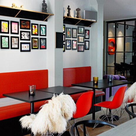 Ibsens Hotel Kopenhagen Altstadt Tische