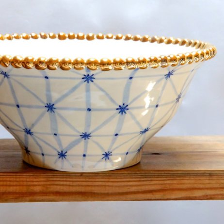 Ines Boesch & Co Zürich gemusterte Schale