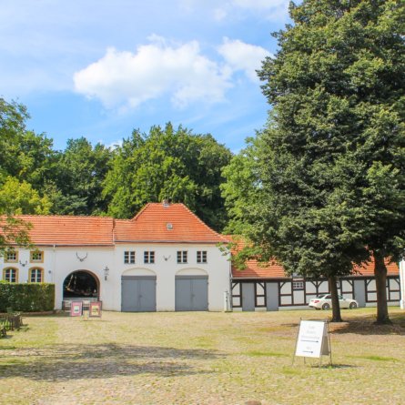 Jagdschloss Grunewald Innenhof Außenansicht