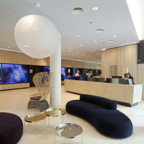 Scandic Hamburg Emprop City Hotel Lounge