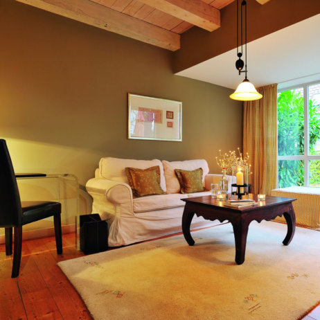 Landhaus Jenischpark Apartments Flottbeck Wohnzimmer