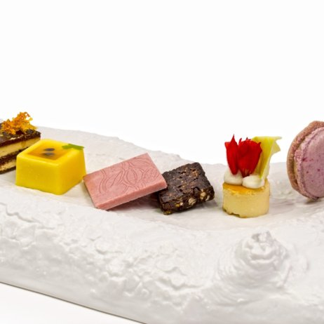 First Floor Michelin Stern Restaurant Berlin Dessert