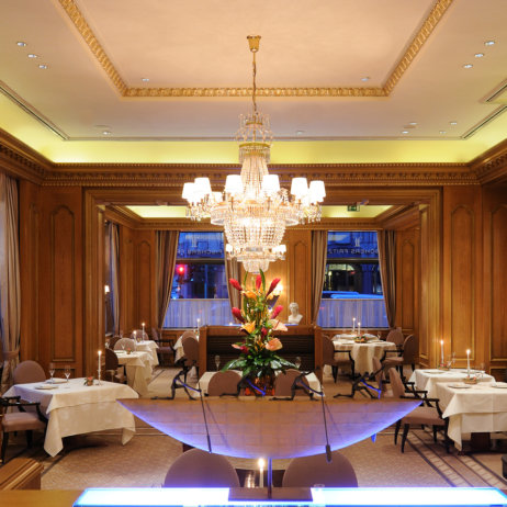 Fischers Fritz Restaurant Michelin Stern Berlin Einrichtung