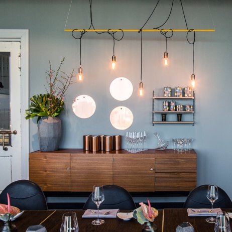 Skykitchen Restaurant Andels Berlin Dekoration