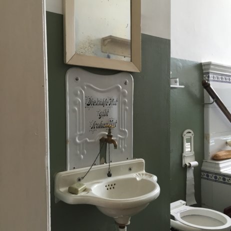 Museum Pankow Heynstraße 8 Interieur Waschbecken