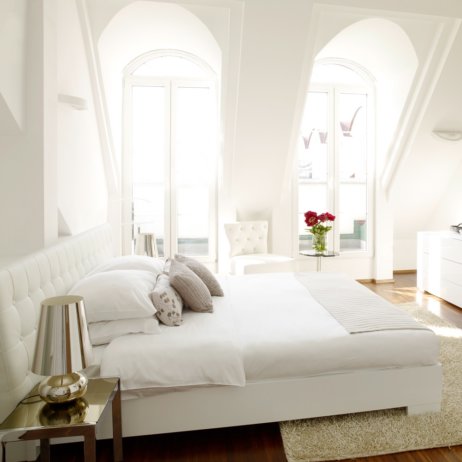 Vision Apartments Wien Schlafzimmer