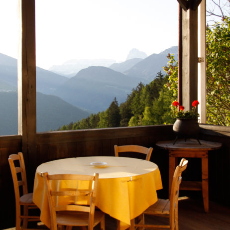 Bad Dreikirchen Gasthof Südtirol Barbian Aussicht