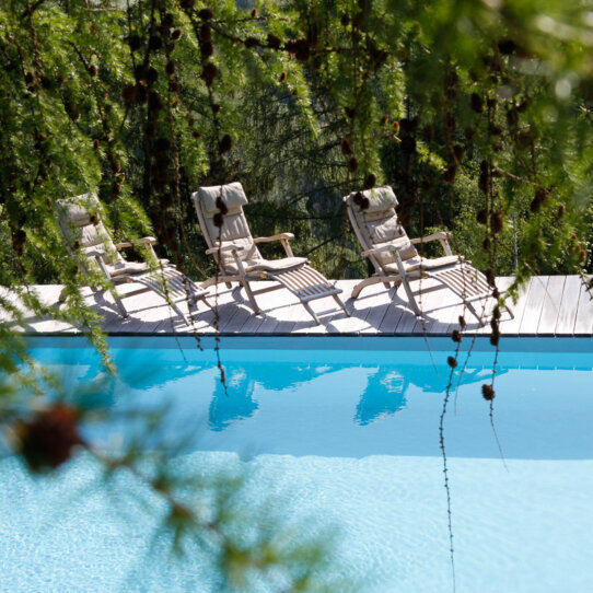 Bad Dreikirchen Gasthof Südtirol Barbian Pool