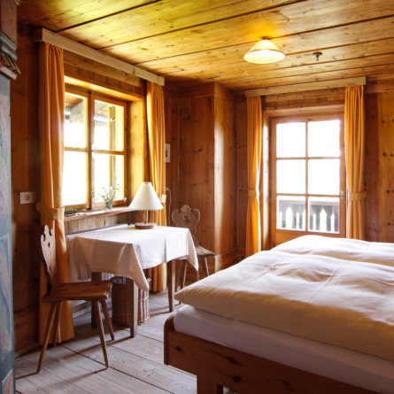 Bad Dreikirchen Gasthof Südtirol Barbian Zimmer mit Doppelbett