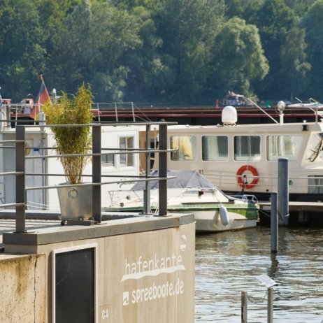Hafenküche Hafenkante Biergarten Rummelsburg Hafen