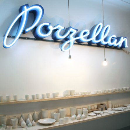 Schoemig Porzellan Werkstatt Berlin Showroom