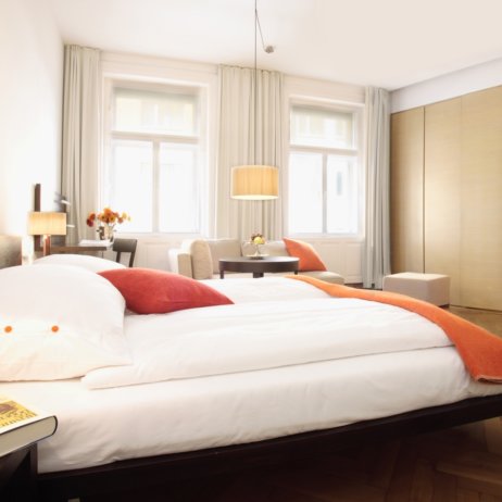 Hollmann Beletage Hotel Wien Doppelbett