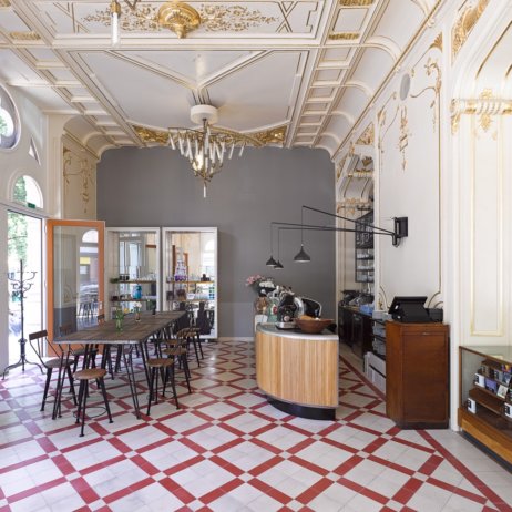 Supersense Store Wien Cafe mit Tresen