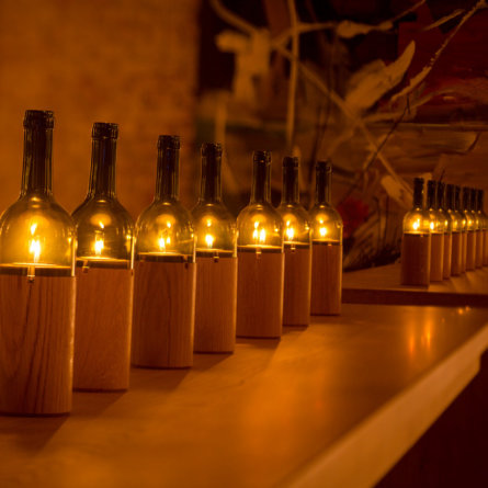 Tresor Vinum Wein Klub Keller München Beleuchtung