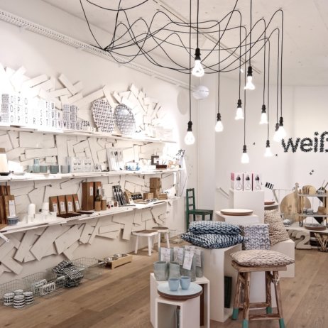 Weißglut Design Concept Store München Lampen