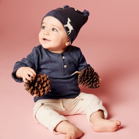 Bergflocke ökologische Kindermode Schweiz Junge