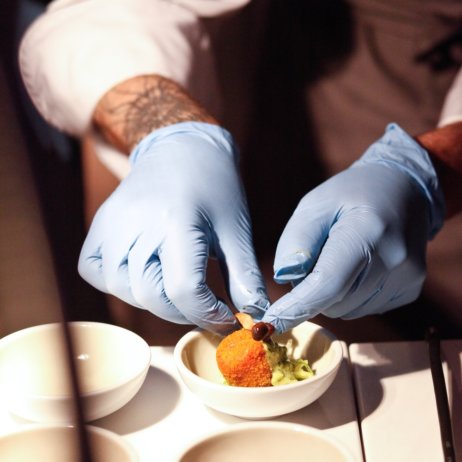 Food Clash Canteen Berlin 2015 Garnierung