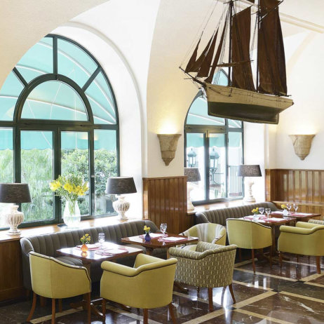 La Gavina Luxushotel am Meer Spanien Restaurant