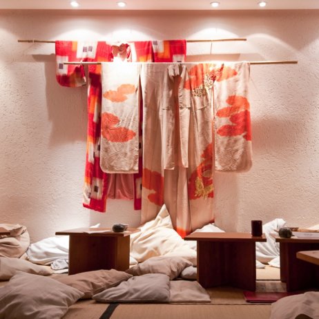 Sushi Soul Restaurant Bar München Traditioneller Sitzbereich