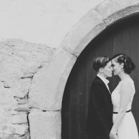 belle and sass Hochzeit Fotografie Tor