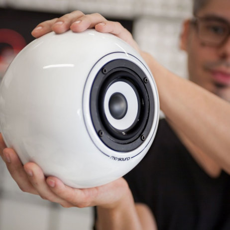 Mo Sound Wien runder Lautsprecher