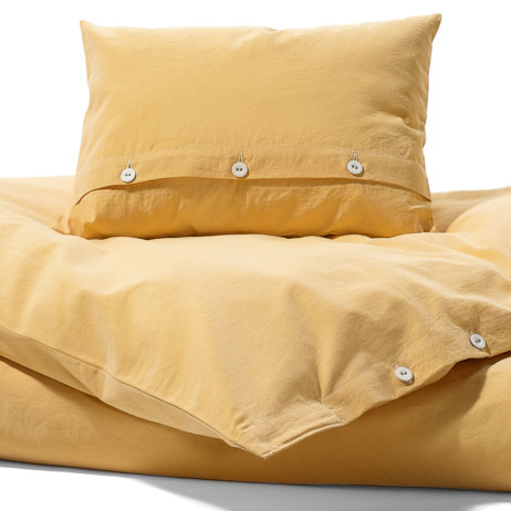 Stoffkontor Bettwäsche Stonewashed Denim Mango