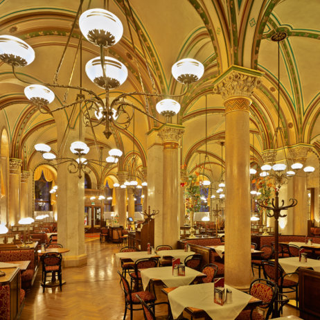 Cafe Central Morgenstimmung