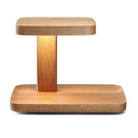 Piani Big Tischleuchte aus Holz