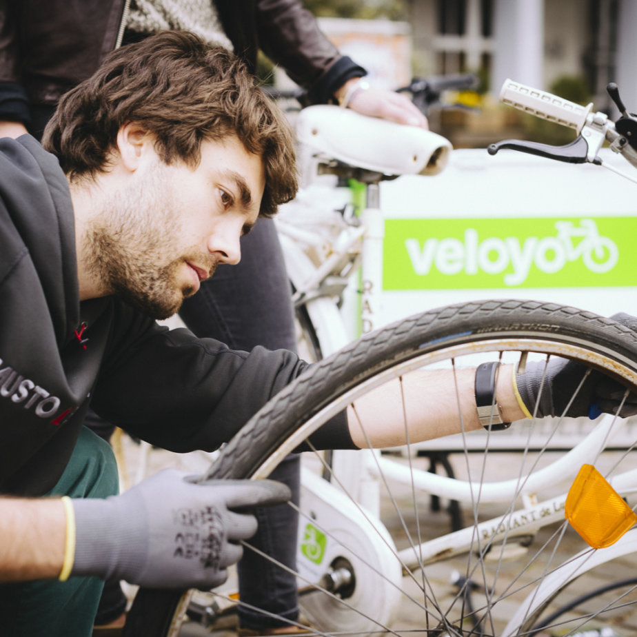 Veloyo mobiler Fahrrad Reparatur Service Berlin CREME