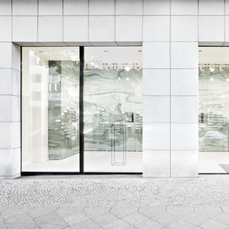 Viu Flagshipstore Berlin - Fassade des Geschäfts in der Potsdamer Straße